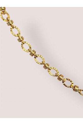 دستبند جواهر طلائی زنانه زیرکن TOMERV ATELIER - کد 675801087