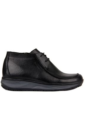 بوت / نیم بوت مشکی مردانه چرم خالص Sail Lakers - کد 2892482