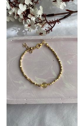 دستبند جواهر رنگی زنانه سنگ طبیعی PelvedDesign - کد 674763803
