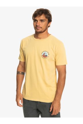 تی شرت زرد مردانه کد 675312430