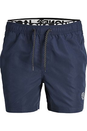 مایو سرمه ای مردانه مخلوط پلی استر Jack & Jones - کد 673843258