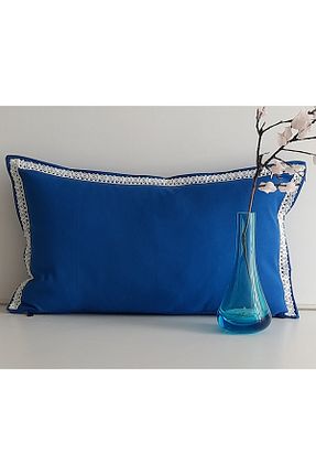 روکش بالش آبی پنبه ای Fabric by Gülçin - کد 675793917