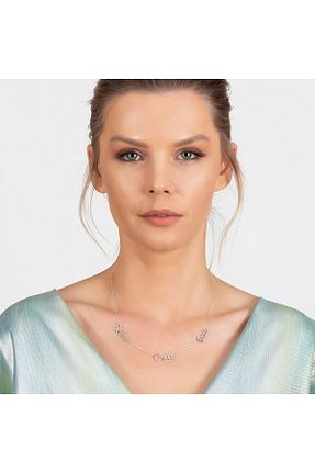 گردنبند نقره زنانه 925 عیار Gümüş Hediye Al - کد 676202028