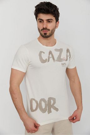 تیشرت نباتی مردانه اسلیم فیت Cazador - کد 676513191