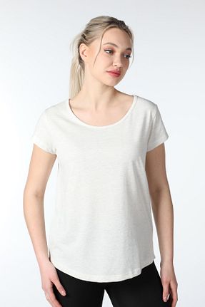 تیشرت نباتی زنانه رگولار defys - کد 637352225