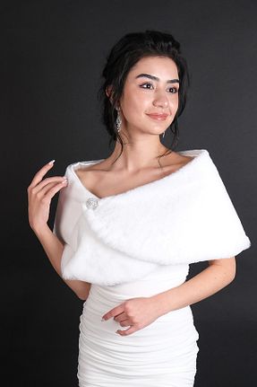 شال سفید زنانه Limelia - کد 676893687