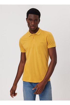 تیشرت زرد مردانه رگولار Lee Cooper - کد 676741000