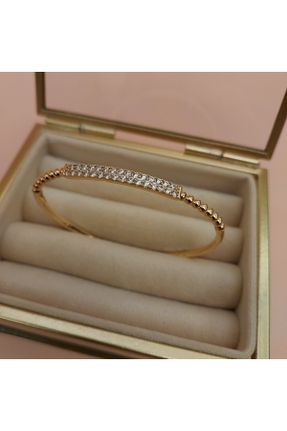 دستبند جواهر طلائی زنانه کد 676211795