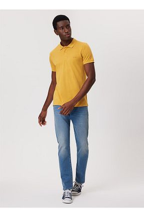 تیشرت زرد مردانه رگولار Lee Cooper - کد 676741000