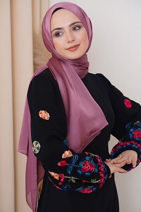 شال صورتی زنانه پلی استر Levidor - کد 377247111