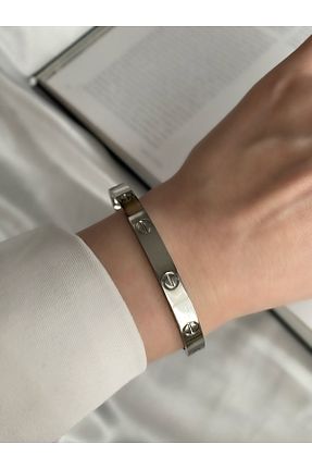 دستبند استیل (فولاد) زنانه استیل ضد زنگ Pinery Jewels - کد 677453170