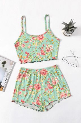 ست لباس راحتی رنگی زنانه Animal PEMBİŞ HOMEWEAR - کد 674240673