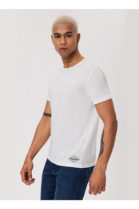 تیشرت سفید مردانه رگولار Lee Cooper - کد 677534417