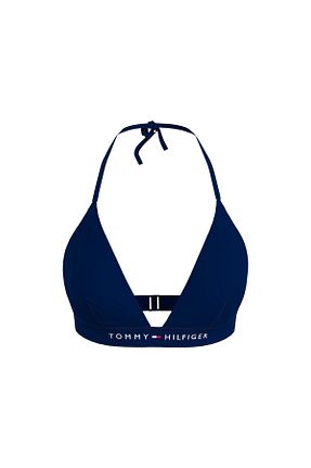 بالاتنه بیکینی آبی زنانه ساده Tommy Hilfiger - کد 678235810