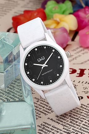 ساعت مچی سفید زنانه 31-35 میلی متر Q&Q - کد 1182349
