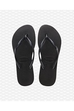 دمپائی مشکی زنانه پاشنه تخت Havaianas - کد 45312913