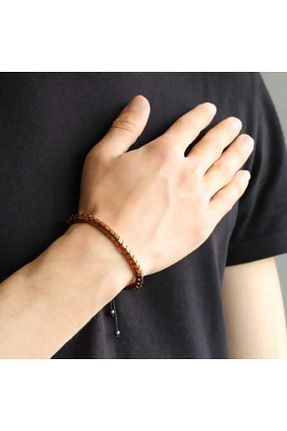 دستبند جواهر نارنجی زنانه سنگ Online Hediye Sepeti - کد 52611251