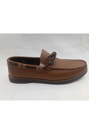 بابت قهوه ای مردانه چرم خالص RODEM - کد 89396679