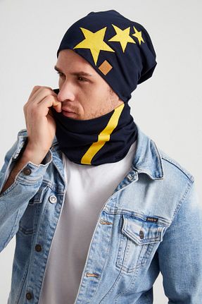 کلاه پشمی زرد زنانه پنبه ای Butikgiz - کد 89711287