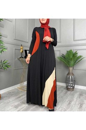 لباس حجاب مشکی زنانه سایز بزرگ MODAMÜNASİP - کد 89812633