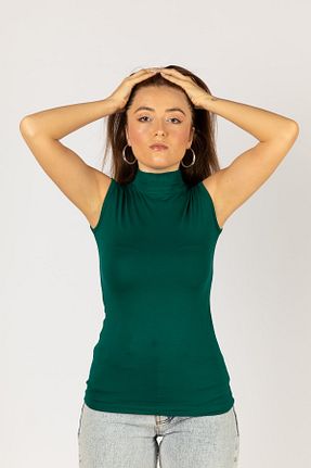 بادی سبز زنانه یقه ماهیگیر Genel Markalar - کد 90169855
