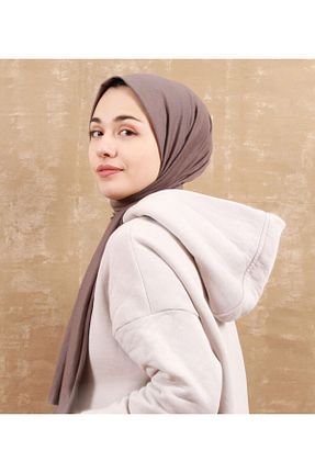 شال قهوه ای زنانه ویسکون Nacar - کد 87902543