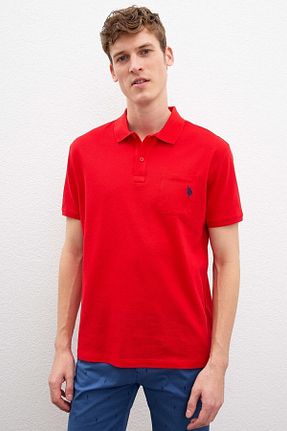 تیشرت قرمز مردانه رگولار U.S. Polo Assn. - کد 88631351
