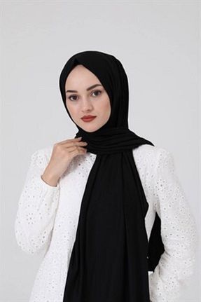 شال مشکی زنانه ویسکون Nacar - کد 87911152