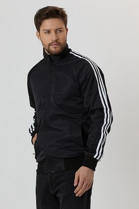 کاپشن مشکی مردانه رگولار COMEOR - کد 88383637