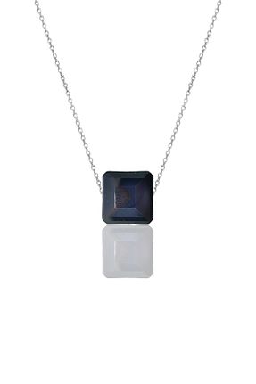گردنبند نقره سفید زنانه 925 عیار Adal Silver - کد 91366911