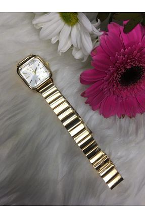 ساعت مچی زرد زنانه 26-30 میلی متر QUARTZ - کد 678016150