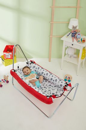 گهواره قرمز پارچه ای Svava - کد 3302801
