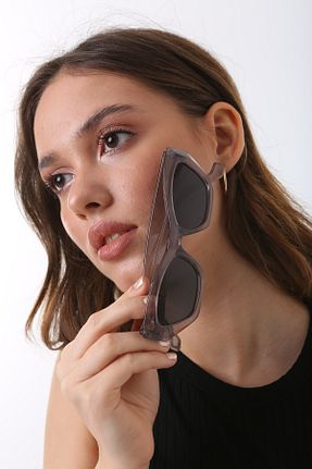 عینک آفتابی طوسی زنانه UV400 ModaLand - کد 678241453