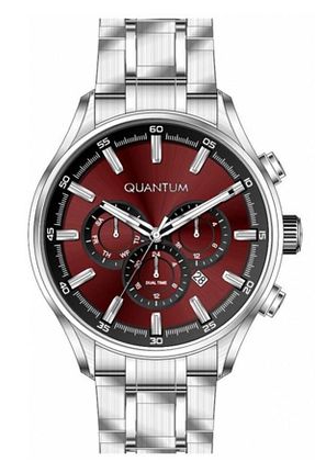 ساعت مچی زرشکی مردانه 41-45 میلی متر Quantum - کد 679384170