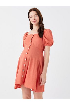 لباس نارنجی زنانه بافتنی LC Waikiki - کد 679265420