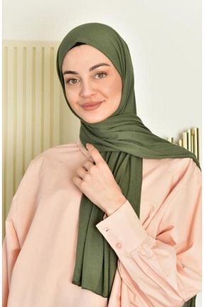 شال خاکی زنانه ویسکون BURDEN IPEK - کد 679174796