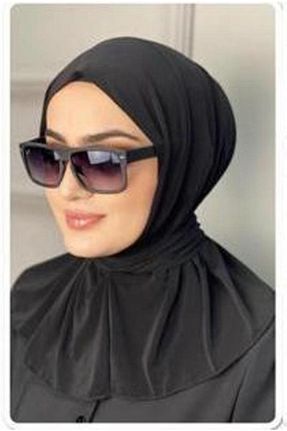 روسری مشکی ساده alemera - کد 678884448