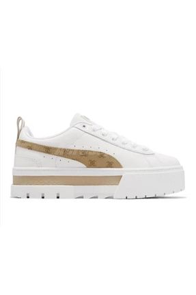 کفش اسنیکر سفید زنانه بند دار Puma - کد 679349998