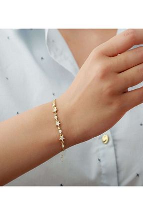دستبند نقره قهوه ای زنانه 925 عیار Silvano Jewelry - کد 444303452