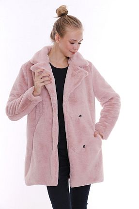 پالتو پشمی صورتی زنانه رگولار Redpoint Jackets - کد 55066430