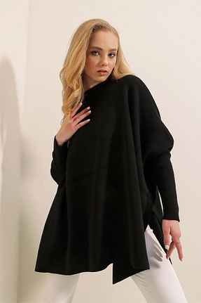 پلیور مشکی زنانه چاپی LE CARAMBOLE - کد 368463779