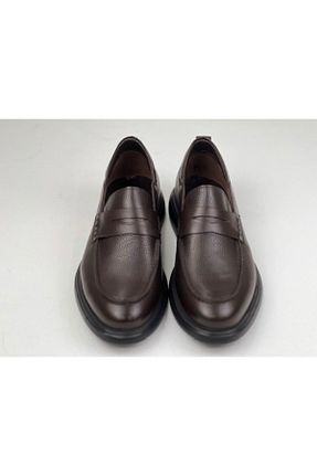 کفش آکسفورد قهوه ای مردانه چرم خالص balecca - کد 679853818