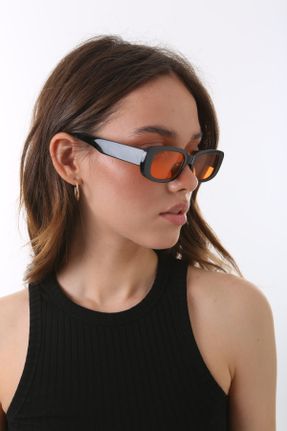 عینک آفتابی مشکی زنانه 51 UV400 سایه روشن هندسی کد 680118602