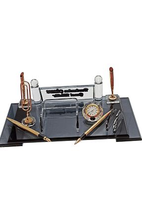 لوازم جانبی اداری طوسی MERTKRİSTAL - کد 680194288