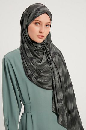 روسری مشکی پلی استر Saless - کد 409312441