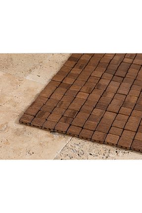 پادری حمام قهوه ای 1 پارچه English Home - کد 680238635