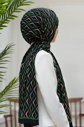 شال مشکی زنانه Medine İpeği Vissona - کد 680030909