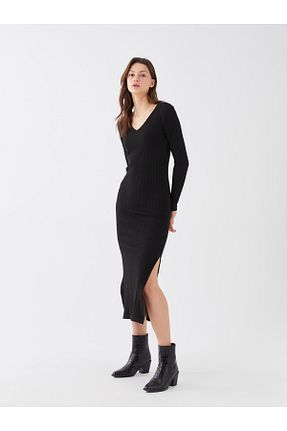 لباس سبز زنانه بافتنی LC Waikiki - کد 679266954