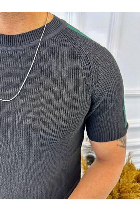 تیشرت مشکی مردانه اسلیم فیت elkumoda - کد 679492506