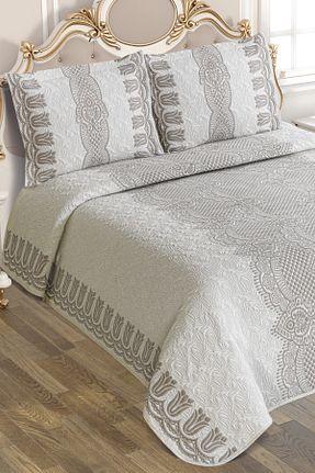 پیکه و ست پیکه دونفره بژ 240 x 260 My Bed Home Collection - کد 679687727